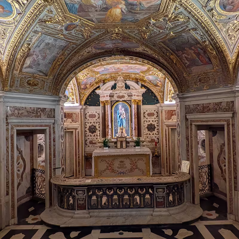 Crypot of the Church of Nostra Signora del Monte in Genoa