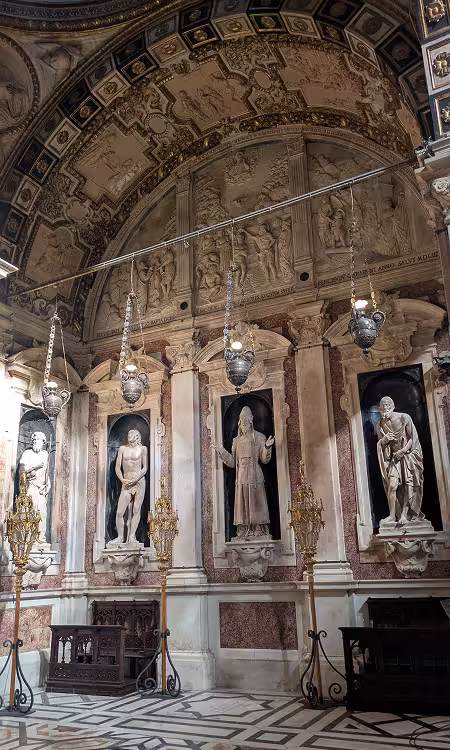 Chapel of St John the Baptist, Cathedral of San Lorenzo, Genoa, Italy