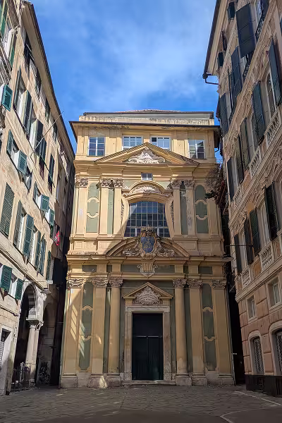 Piazza delle Scuole Pie, Genoa, Italy