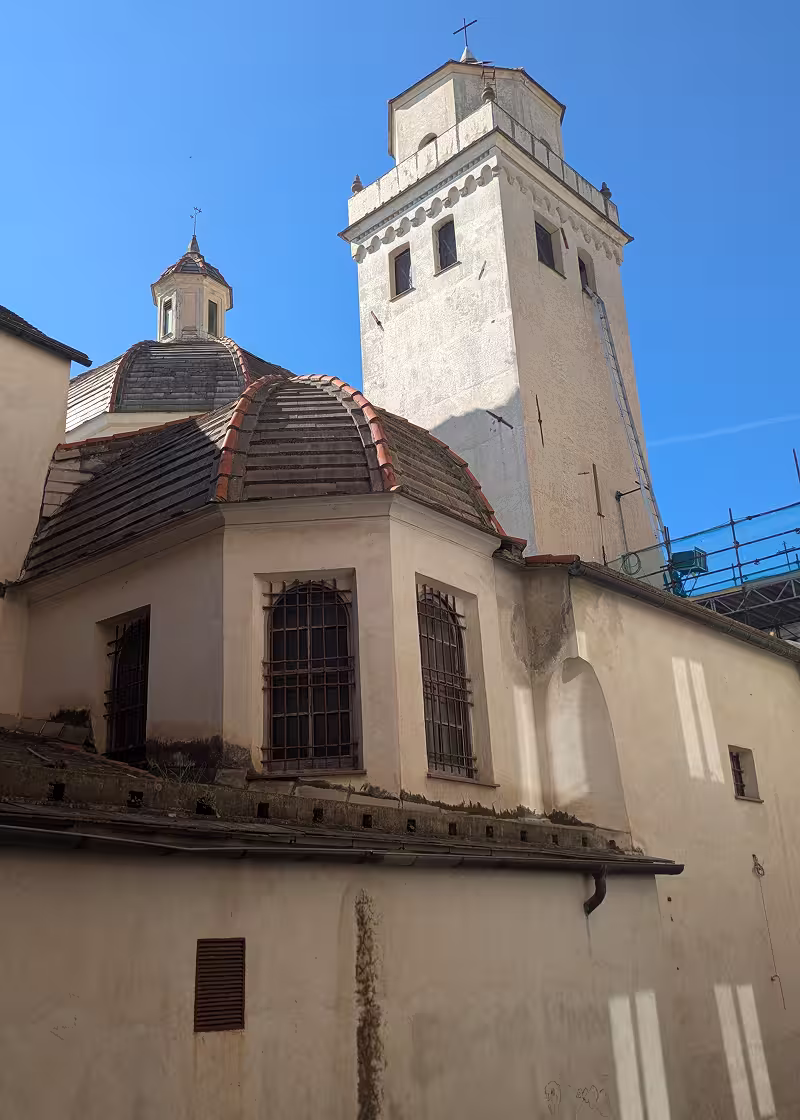 Santa Maria di Castello Church in Genoa, Italy